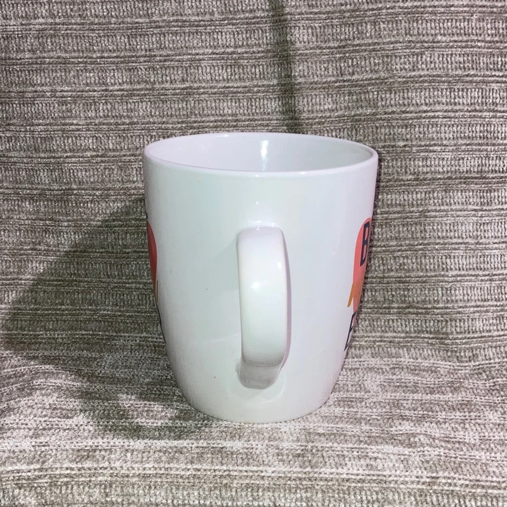 Best Mom Ever Mother’s Gift  Pink Heart Coffee Mug Cup Ceramic White 26 oz New